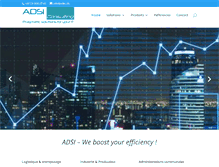 Tablet Screenshot of adsi.ch